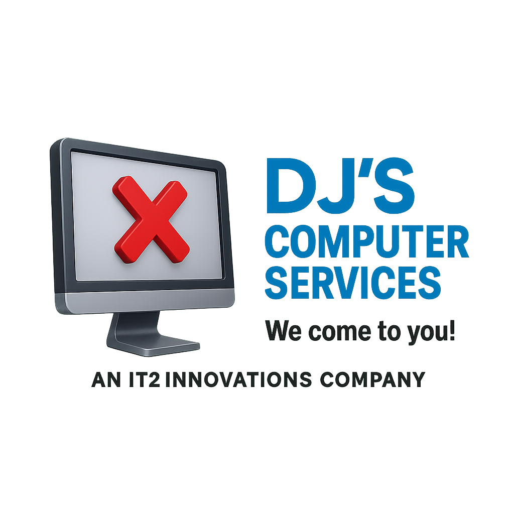 DJ's Computer Services Logo